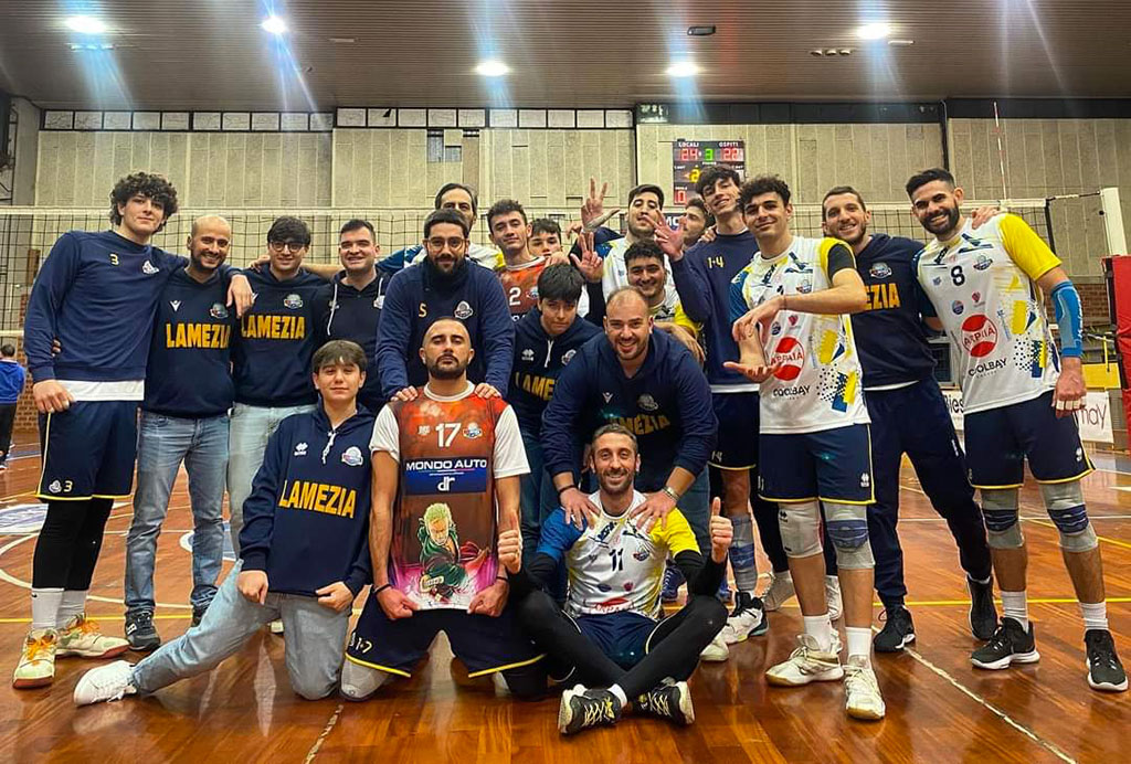 Pallavolo B maschile, Raffaele Lamezia si impone sul Costa Dolci Papiro Ct
