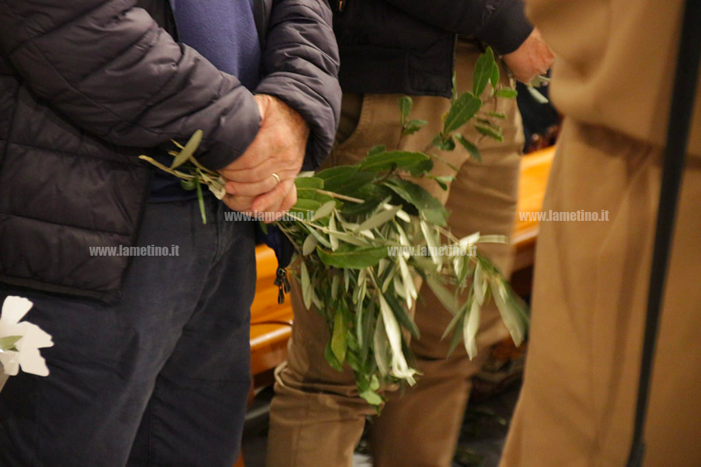 Quando Si Bruciano Le Palme Benedette Lamezia, benedizione del vescovo Parisi per la domenica delle Palme: si