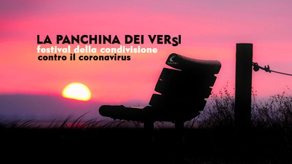 Nasce "La Panchina dei Versi", il Festival della cultura contro il coronavirus