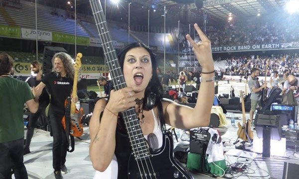 Anche una lametina al Rockin’1000 “That’s Live” di Cesena