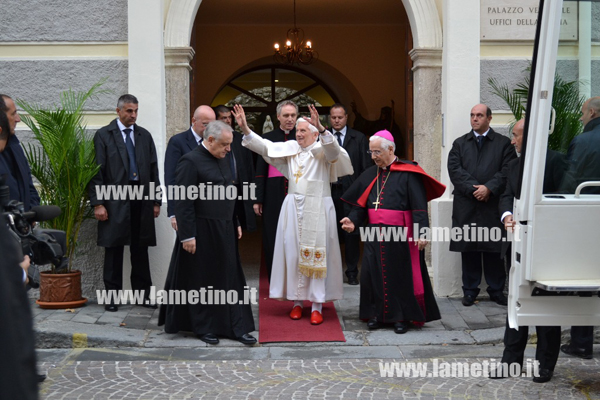 Lamezia: Lascia la guida della Chiesa il Papa che fece visita alla Città