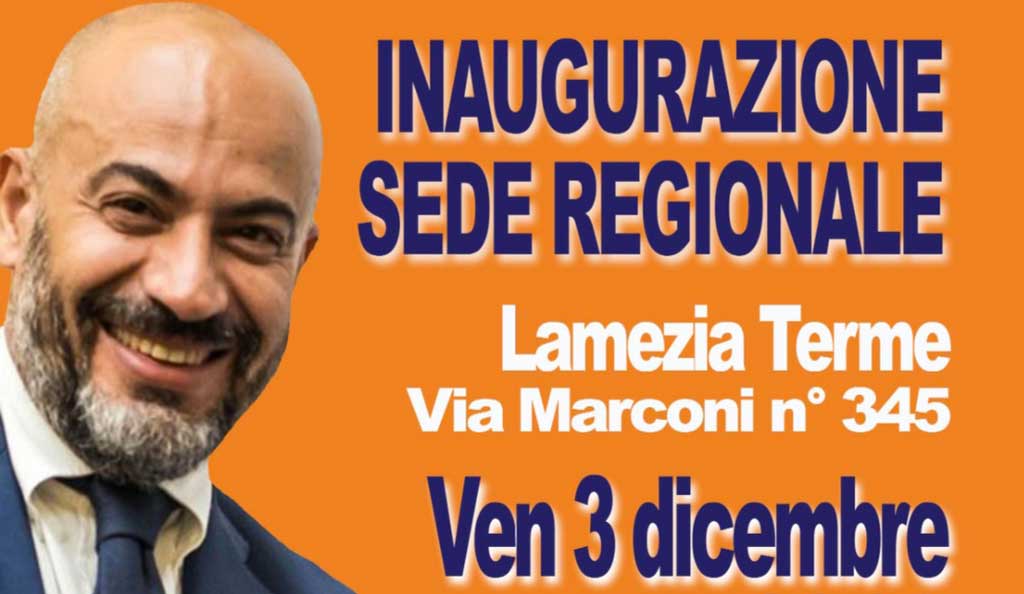 Il 3 dicembre Gianluigi Paragone a Lamezia inaugura sede regionale Italexit