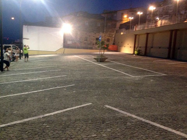 Inaugurata nuova area parcheggi a Maida