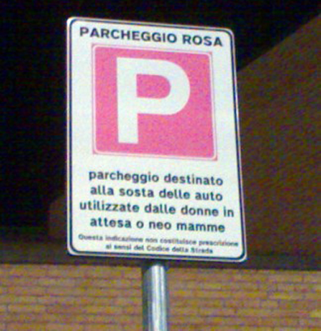 parcheggio-rosa