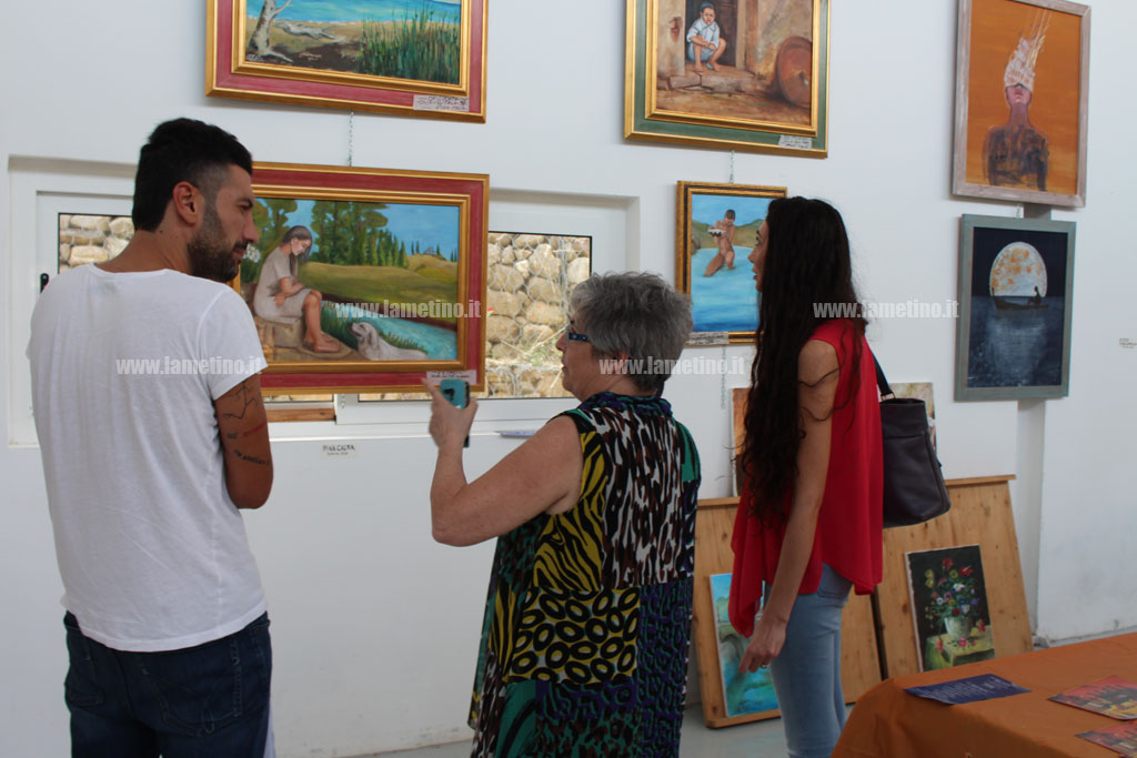 Lamezia, esposizione opere di artisti al parco Gancìa