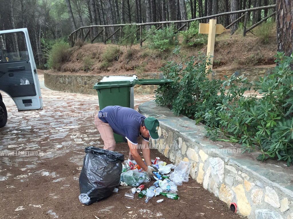 Lamezia: atto vandalico al Parco Dossi Comuni 