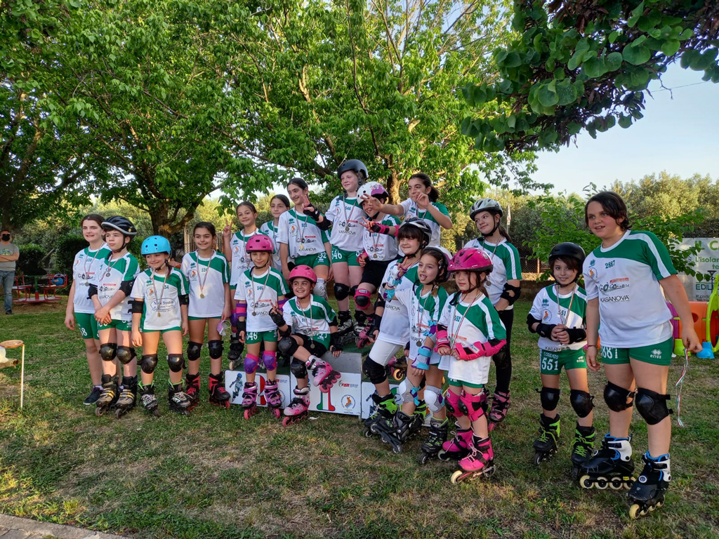 Giornata di sport e divertimento per i piccoli dell'associazione Pattinaggio Lamezia al parco giochi Lilliput