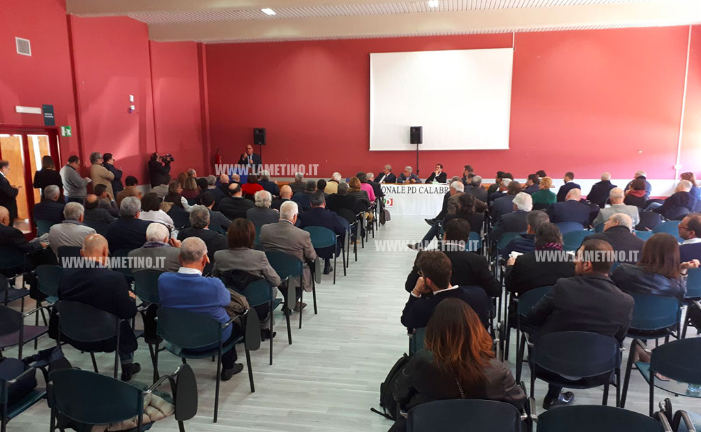 Lamezia, conclusa assemblea Pd: il 23 giugno il congresso regionale 