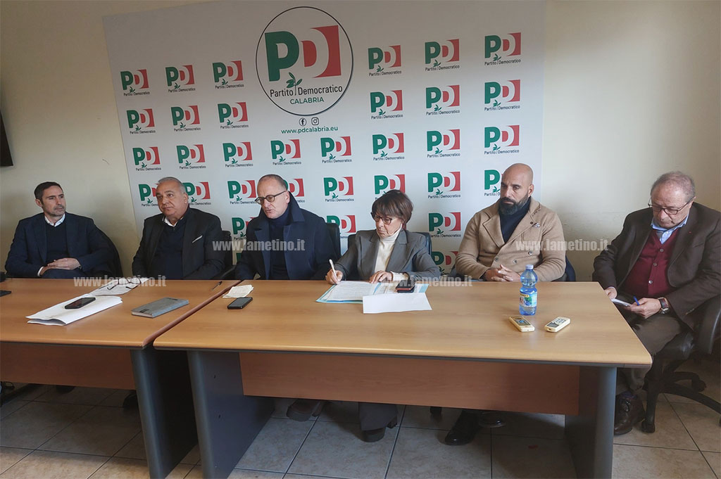 Lamezia, gruppo regionale Pd contro Governo Occhiuto: "Manca una visione"