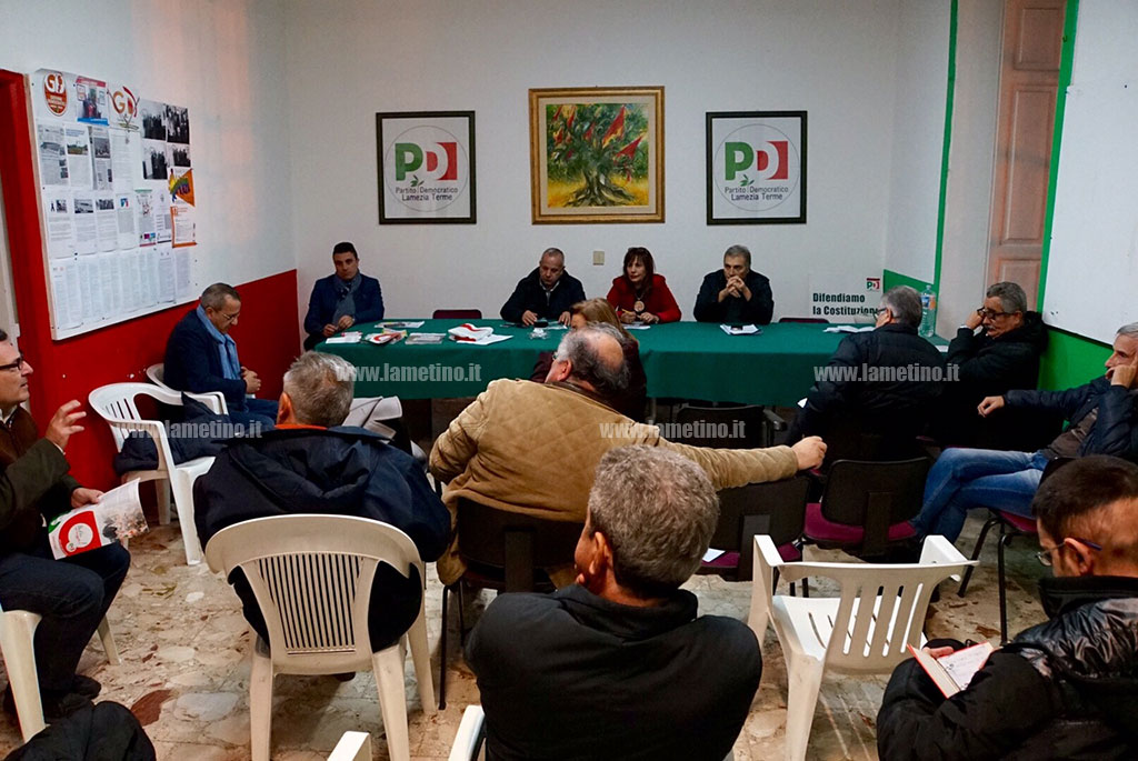Lamezia: iniziativa Pd ‘Italia coraggio’ con i cittadini, “non possiamo restare fermi”