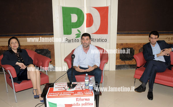 Lamezia:Pd,  Lo Moro e D'Attorre su riforme della politica e istituzionali