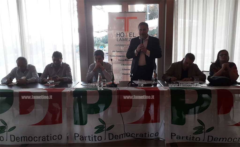 Il vicesegretario nazionale del Pd Orlando a Lamezia: "Unità e rinnovamento per rilanciare il partito"
