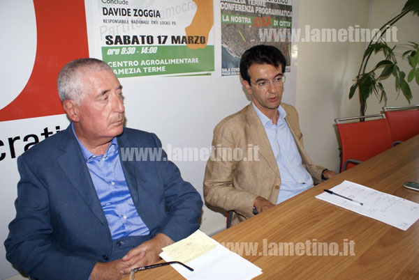 Lamezia: D'attore e Principe critici su giunta Scopelliti e plaudono alla mozione Bersani per il Sud