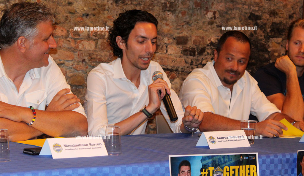 Presentato Andrea Pellicanò nuovo allenatore Lamezia Basket e annunciati obiettivi per stagione 2017/2018