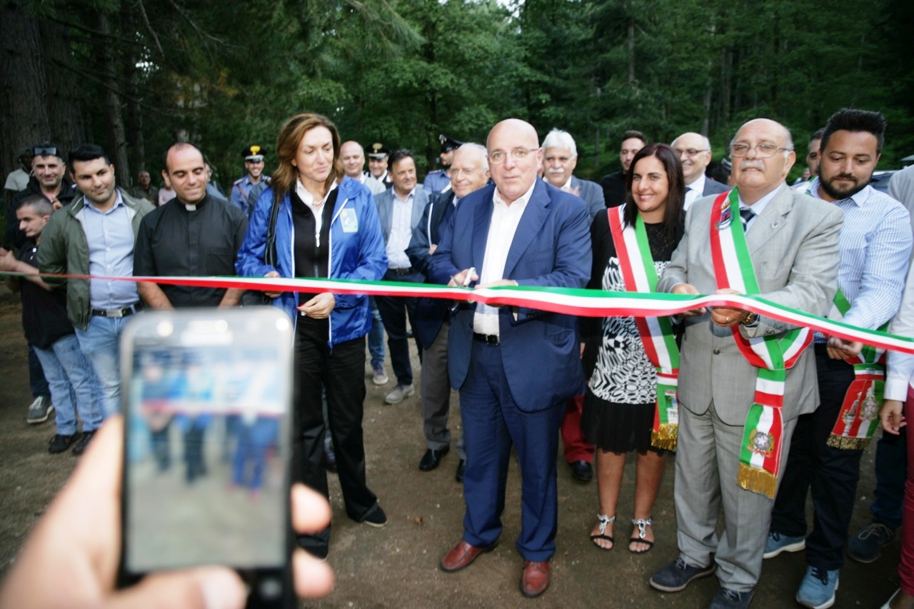 Inaugurato il parco avventura "Principe" a Petilia Policastro