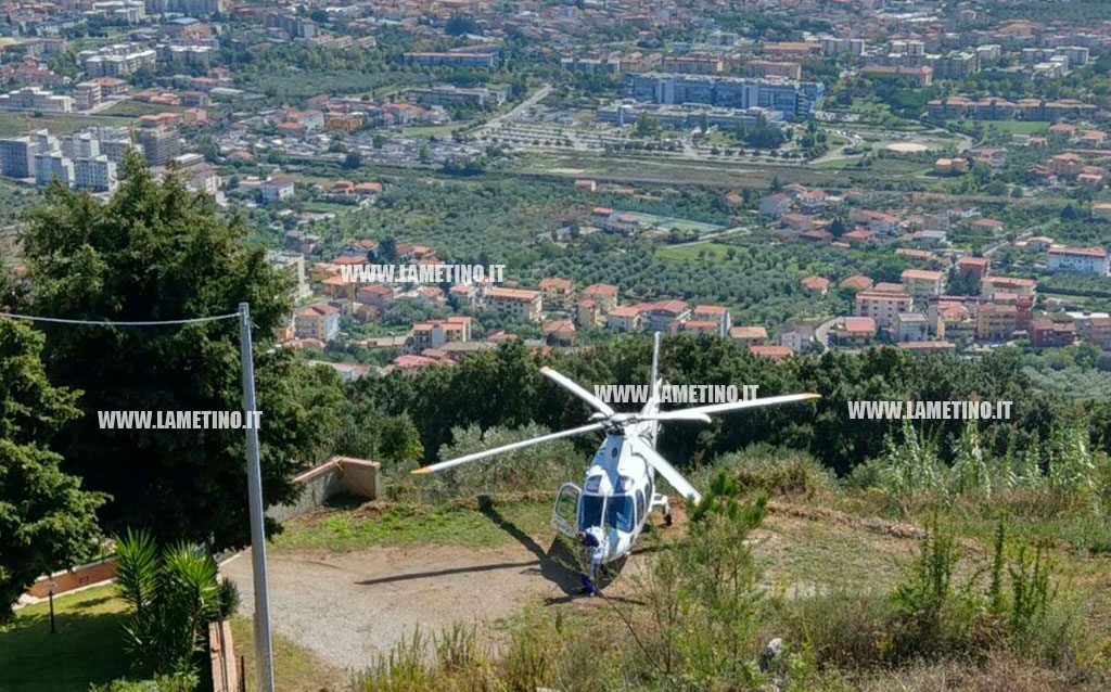 Lamezia: cade in dirupo con quad a Piano Luppino, interviene elisoccorso