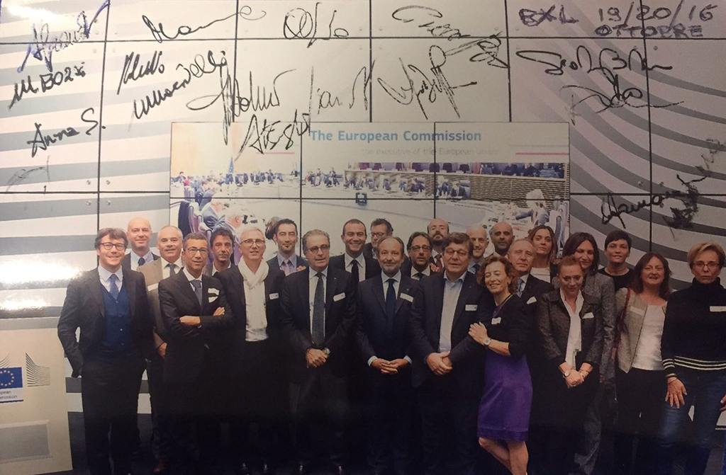 Delegazione calabrese della Piccola Industria a Bruxelles