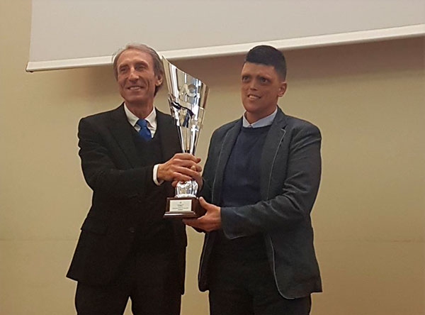 Pilota lametino Luca Miceli premiato a Roma con Coppa di Classe del Civm
