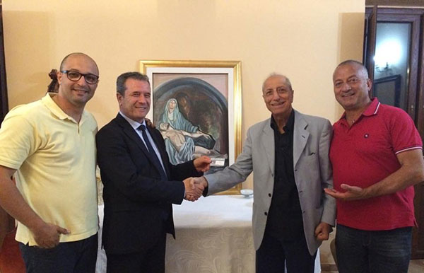 Pippo Franco diventa Socio Sostenitore dell’Associazione Basta Vittime sulla SS 106 
