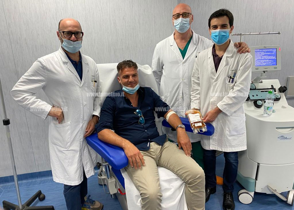 Lamezia, parla il primo paziente che ha donato il plasma: "Ho accettato senza nessuna esitazione"