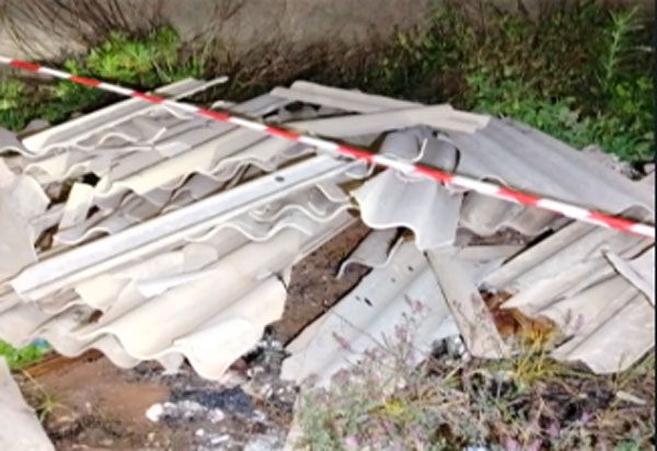 Lamezia, scoperta discarica abusiva di rifiuti pericolosi in zona rurale