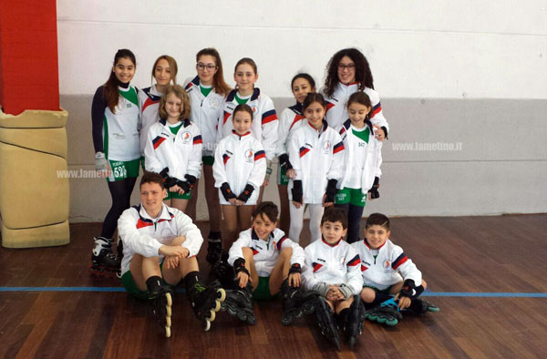 Associazione sportiva pattinaggio Lamezia ai campionati regionali, i podi 
