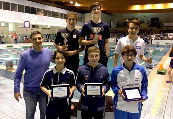 Podio per la Rari Nantes Lamezia al XIV Gran Prix esordienti FIN