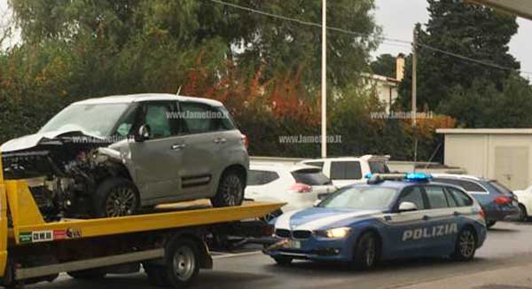 Lamezia, incidente tra due auto in località Bellafemmina: interviene elisoccorso