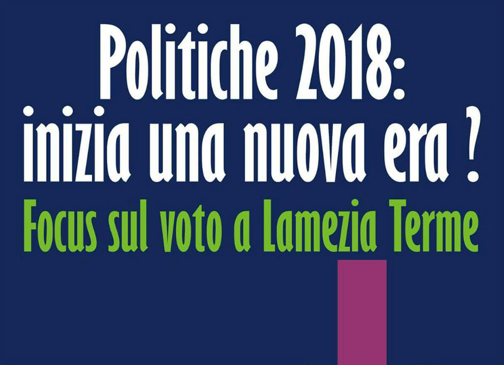Focus sul voto a Lamezia: incontro pubblico il 23 aprile al Civico Trame