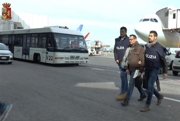 'Ndrangheta: Polizia arresta a Fiumicino latitante Figliomeni 