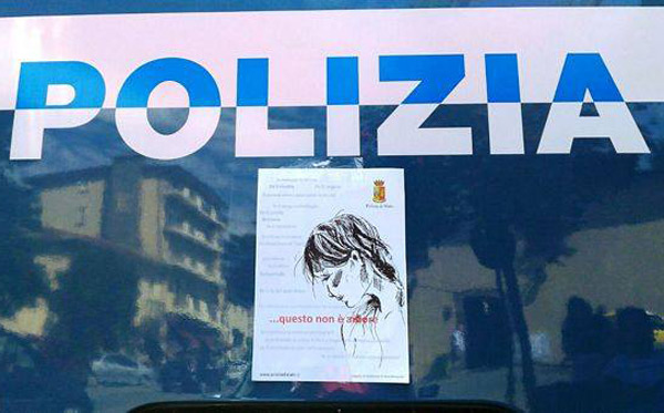 Campagna della Polizia contro la violenza di genere, domani stand anche su Corso Nicotera a Lamezia