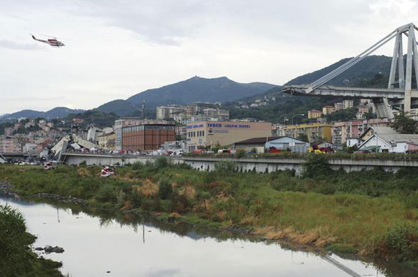 Operazione "Blu notte", in crollo ponte Morandi coinvolto camion carico hashish