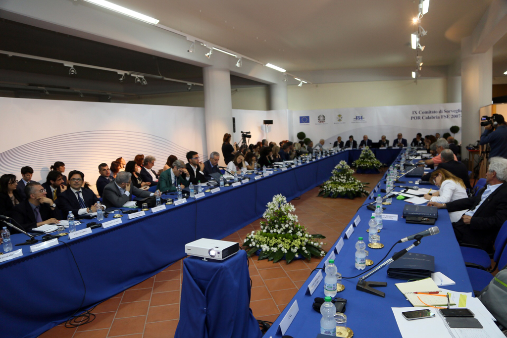 Conclusi lavori Comitato di Sorveglianza Por Calabria