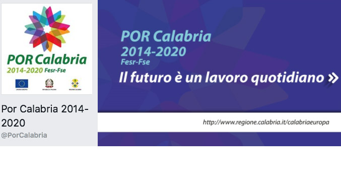 Studio europeo: "Calabria esempio da seguire per comunicazione social su fondi Ue"