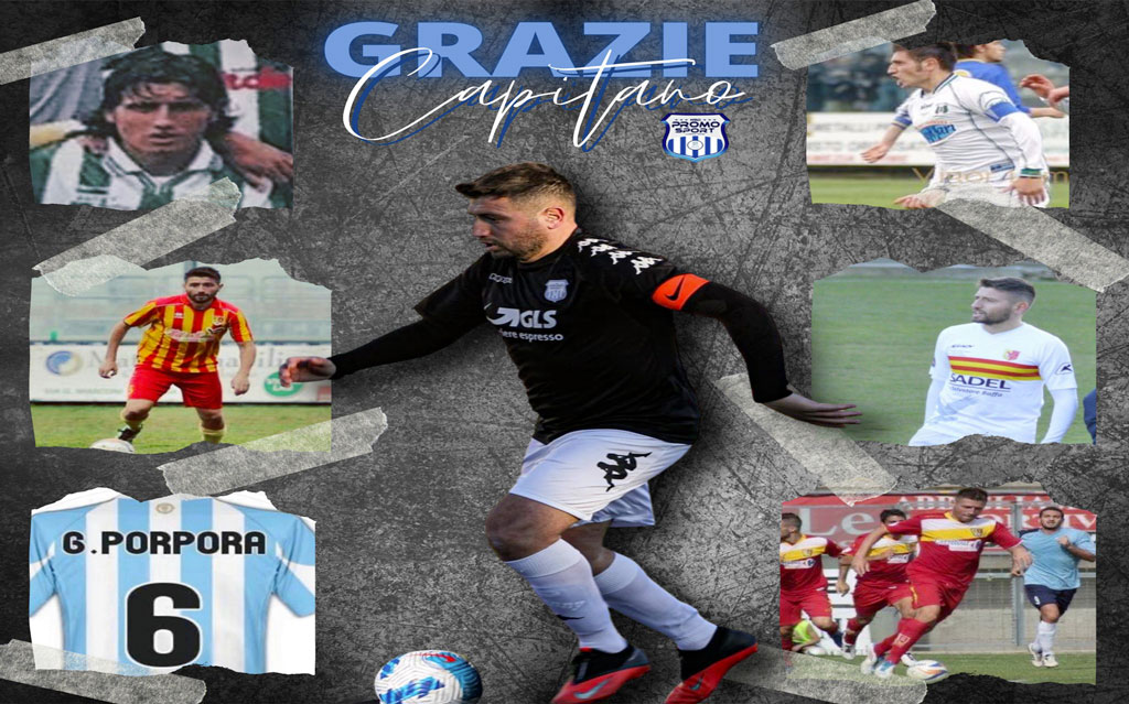 Il capitano della Promosport Gennaro Porpora annuncia il ritiro dalle competizioni