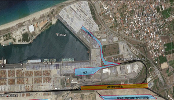 Porto Gioia Tauro: istituito il comprensorio ferroviario 