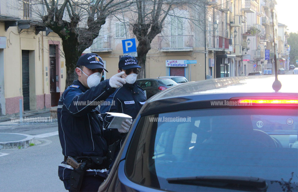 Coronavirus, Rubino (polizia locale): “Massimo impegno su Lamezia, otto pattuglie in strada per controlli”