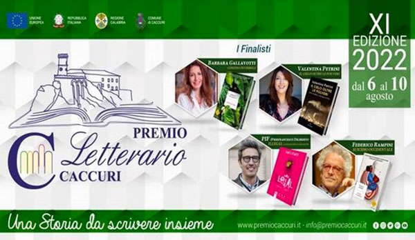 Selezionati finalisti del Premio Caccuri di saggistica, evento dal 6 al 10 agosto nel borgo calabrese