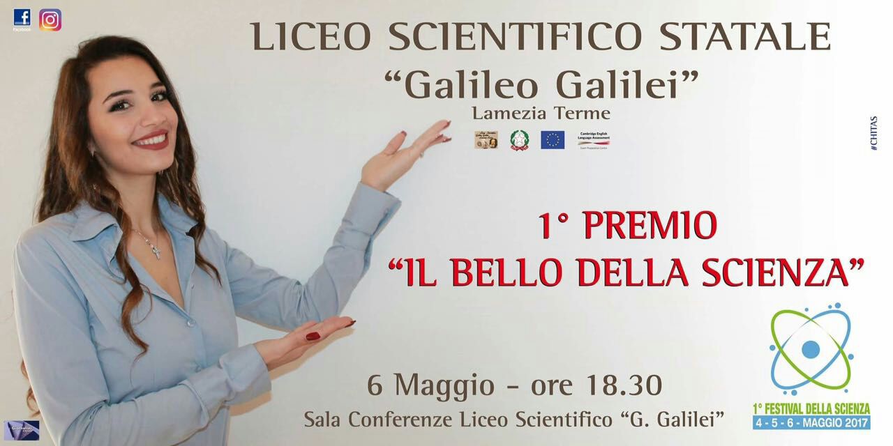 Lamezia: "Festival della scienza" dal 4 al 6 maggio, la presentazione domani al liceo Galilei