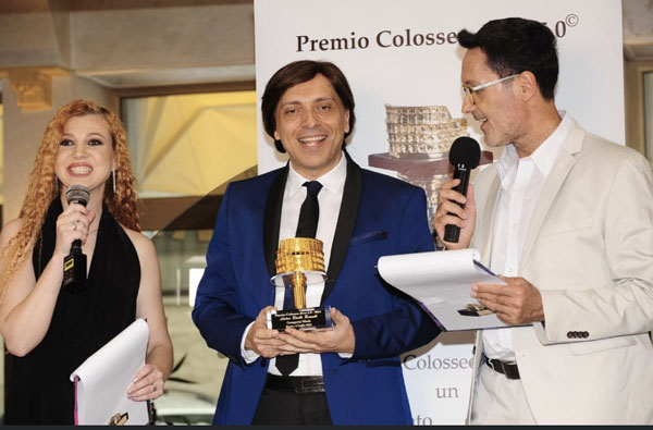 Assegnato premio ‘Colosseo d’oro’ a stilista lametino Anton Giulio Grande per il settore Moda