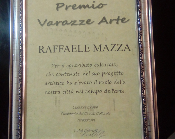"Premio Varazze Arte" all'artista lametino Raffaele Mazza