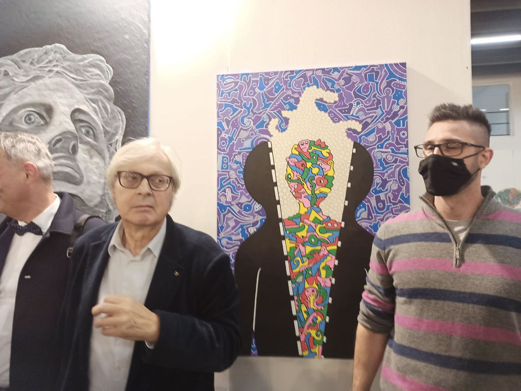 Lamezia, Gennaro Lanzo al ‘Premio Vittorio Sgarbi’ con l'opera "Spogliarsi"