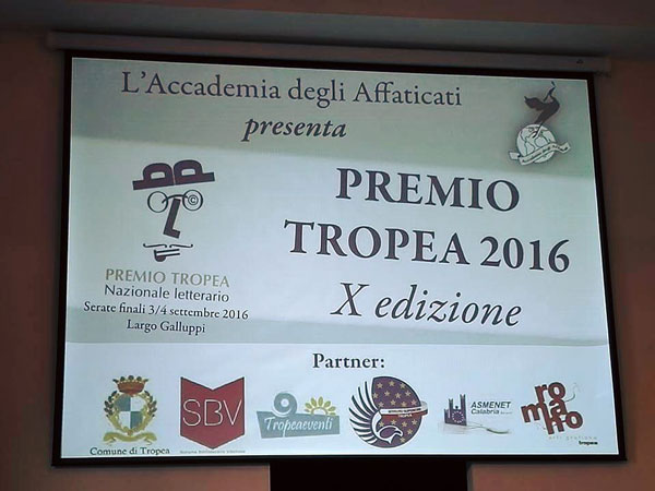 Premio Tropea 2016: Comencini, Palanca e Paolin i finalisti 