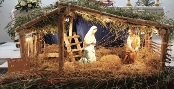 Lamezia: Presepe in "stile Scout" alla chiesa del Rosario