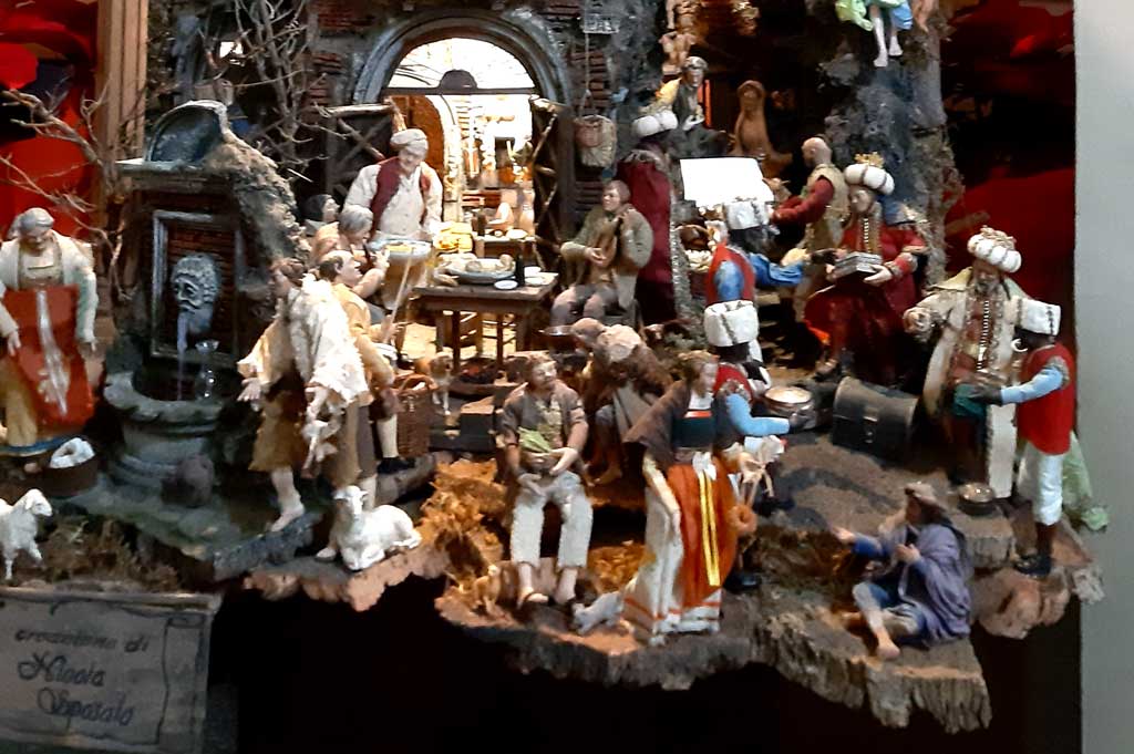 Lamezia, benedizione e apertura del presepe dedicato a San Francesco di Paola del maestro Nicola Sposato