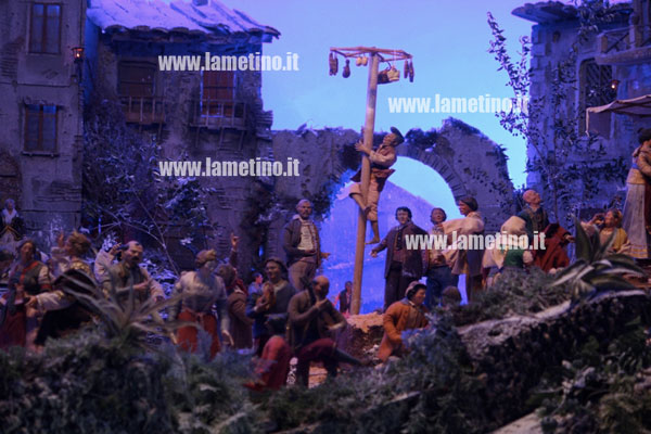 Lamezia: Nuovo presepe artistico per casa riposo Tamburelli