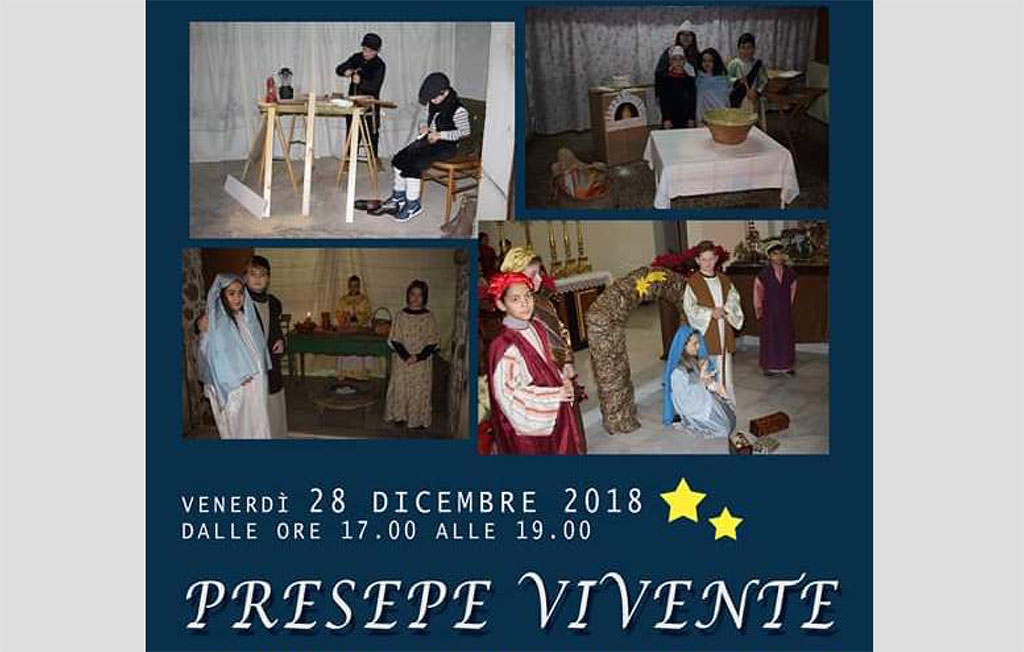 Lamezia, presepe vivente animato dai bambini nel quartiere Bella