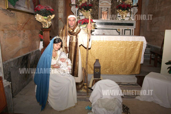 Lamezia: Inaugurato presepe vivente nel quartiere Miraglia