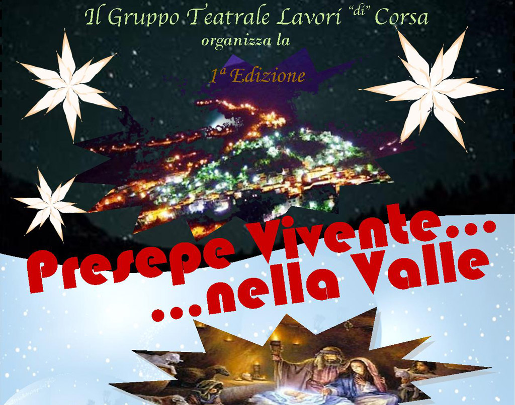 “Presepe Vivente… nella Valle” il 26 dicembre e il 6 gennaio a Nocera Terinese
