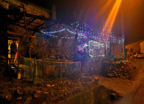 Lamezia, allestito presepe ad Acquafredda: il Natale si accende nella piccola frazione